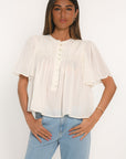 BLOUSE - ANAHI - IVOIRE