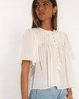 BLOUSE - ANAHI - IVOIRE