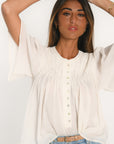 BLOUSE - ANAHI - IVOIRE