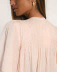 BLOUSE - ANAHI - ROSE POUDRE