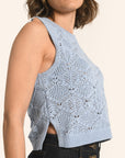 PULL SANS MANCHES - CIEL - ANGE