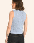 PULL SANS MANCHES - CIEL - ANGE