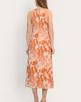 ROBE MIDI - ANGELA - PECHE
