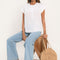 BLOUSE - ARCHIE - BLANC