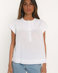 BLOUSE - ARCHIE - BLANC