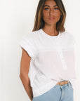 BLOUSE - ARCHIE - BLANC