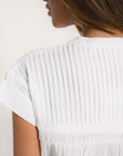 BLOUSE - ARCHIE - BLANC