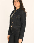 VESTE CROPPED - RINSE - ARIETTE