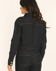 VESTE CROPPED - RINSE - ARIETTE