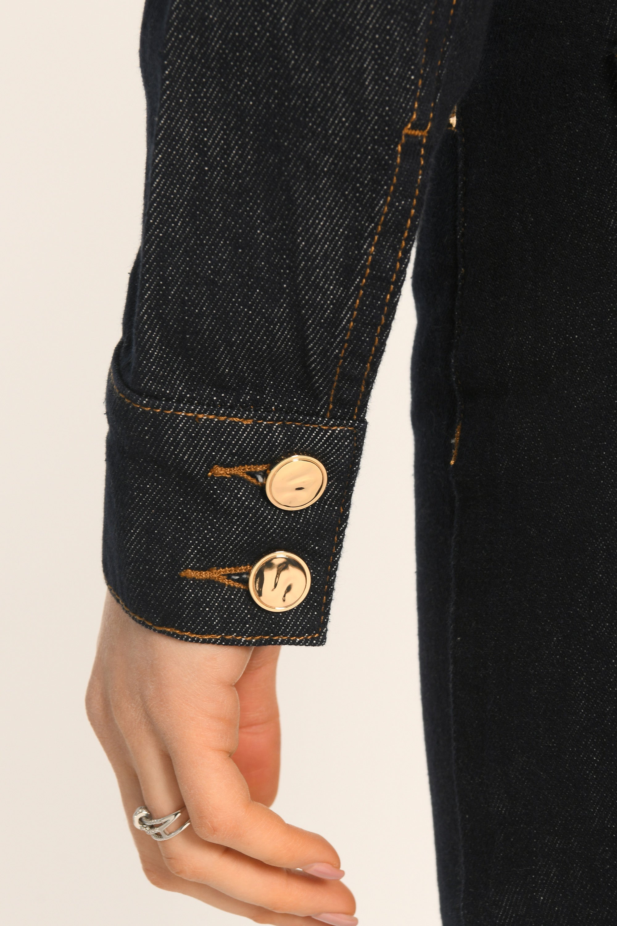 VESTE CROPPED - RINSE - ARIETTE