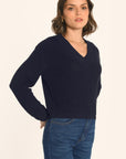 PULL COL V - NAVY - ARVID