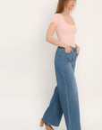 JEAN LARGE SOUPLE - ATLANTA - STONE WASH