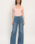 JEAN LARGE SOUPLE - ATLANTA - STONE WASH