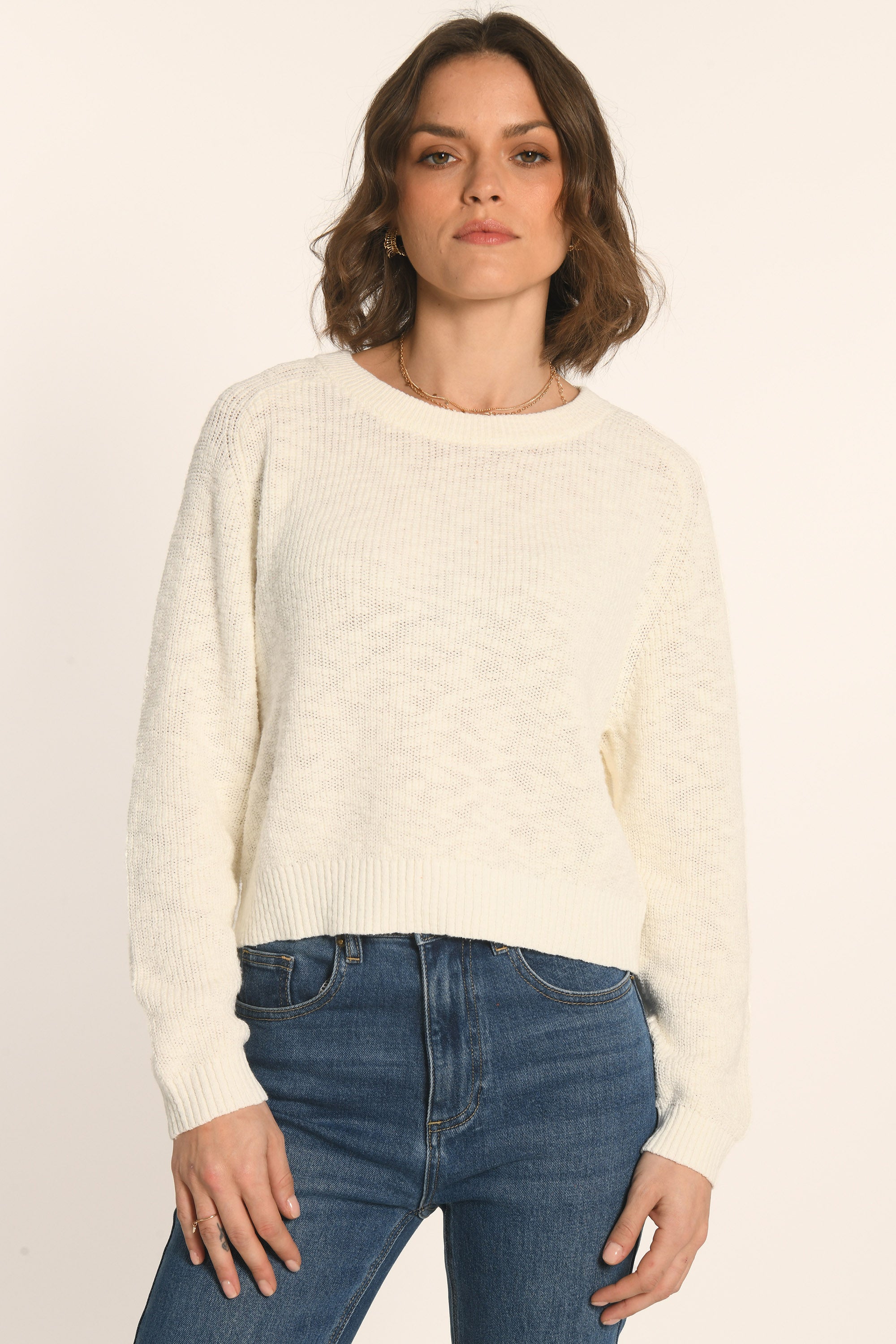 PULL - BLANC - AUDREY