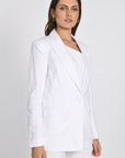 VESTE TAILLEUR LIN WASHED PALOMA WHITE