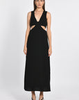 ROBE LONGUE MAEVA NOIR