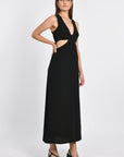 ROBE LONGUE MAEVA NOIR