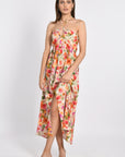 ROBE LONGUE SOPHIE FLORAL MULTICO