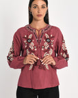 BLOUSE HANNAH BOIS DE ROSE