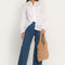 JEAN LARGE COTON RECYCLÉ ERA DOUBLE STONE