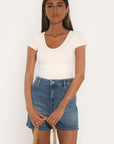 T-SHIRT - MATHILDA - ÉCRU