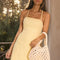 ROBE LACEE - ALICE - JAUNE