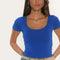 TEE SHIRT MANCHES COURTES - VIRGINI - HIBISCUS