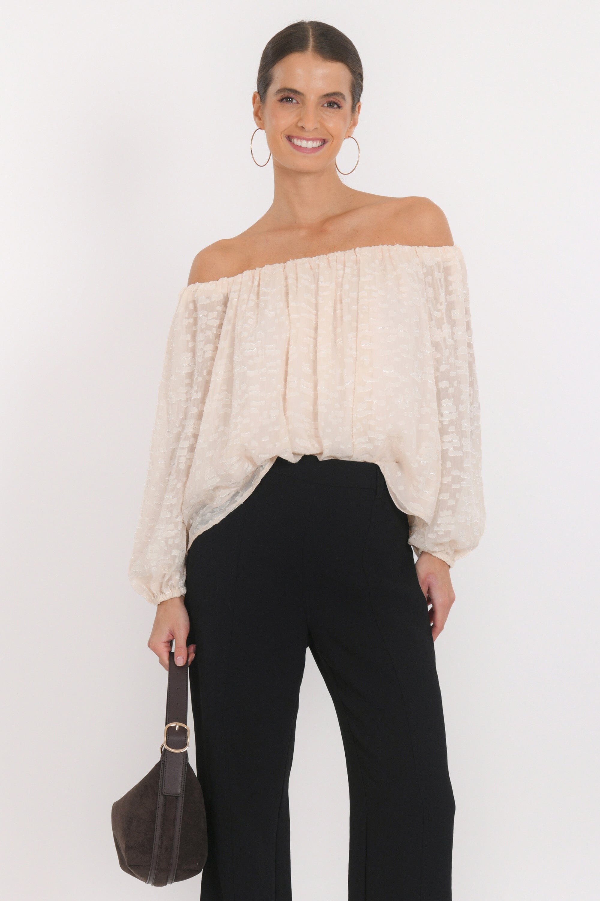 BLOUSE - ABY - ECRU CHEMISIER NEW KOOKAI Mode Kookai