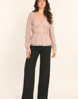 BLOUSE - AGLAE - ROSE CHEMISIER NEW KOOKAI Mode Kookai