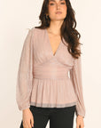 BLOUSE - AGLAE - ROSE CHEMISIER NEW KOOKAI Mode Kookai
