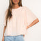 BLOUSE - ANAHI - ROSE POUDRE CHEMISIER NEW KOOKAI Mode Kookai