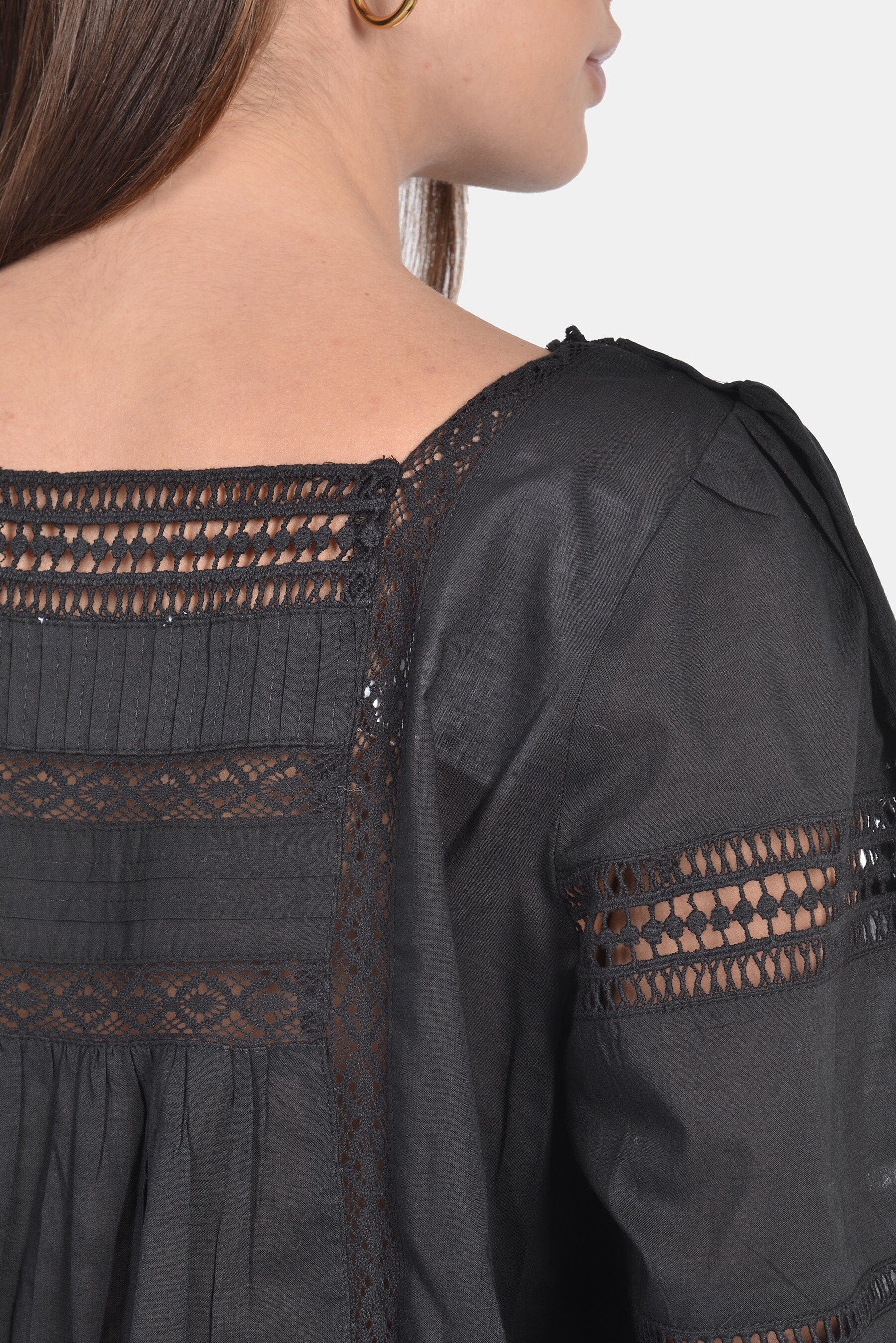 BLOUSE ANYA BLACK CHEMISIER KOOKAI Mode Kookai