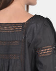BLOUSE ANYA BLACK CHEMISIER KOOKAI Mode Kookai