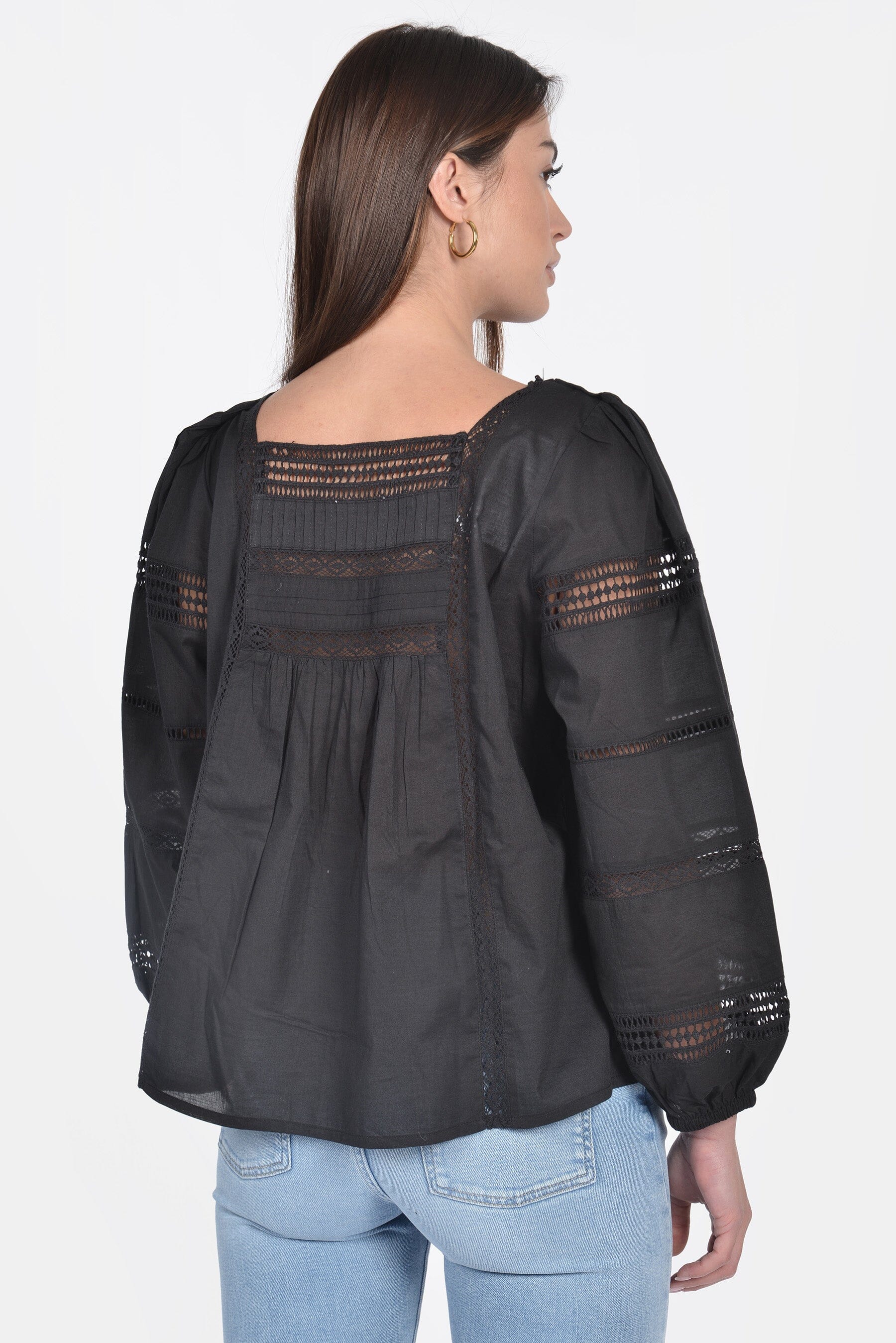 BLOUSE ANYA BLACK CHEMISIER KOOKAI Mode Kookai