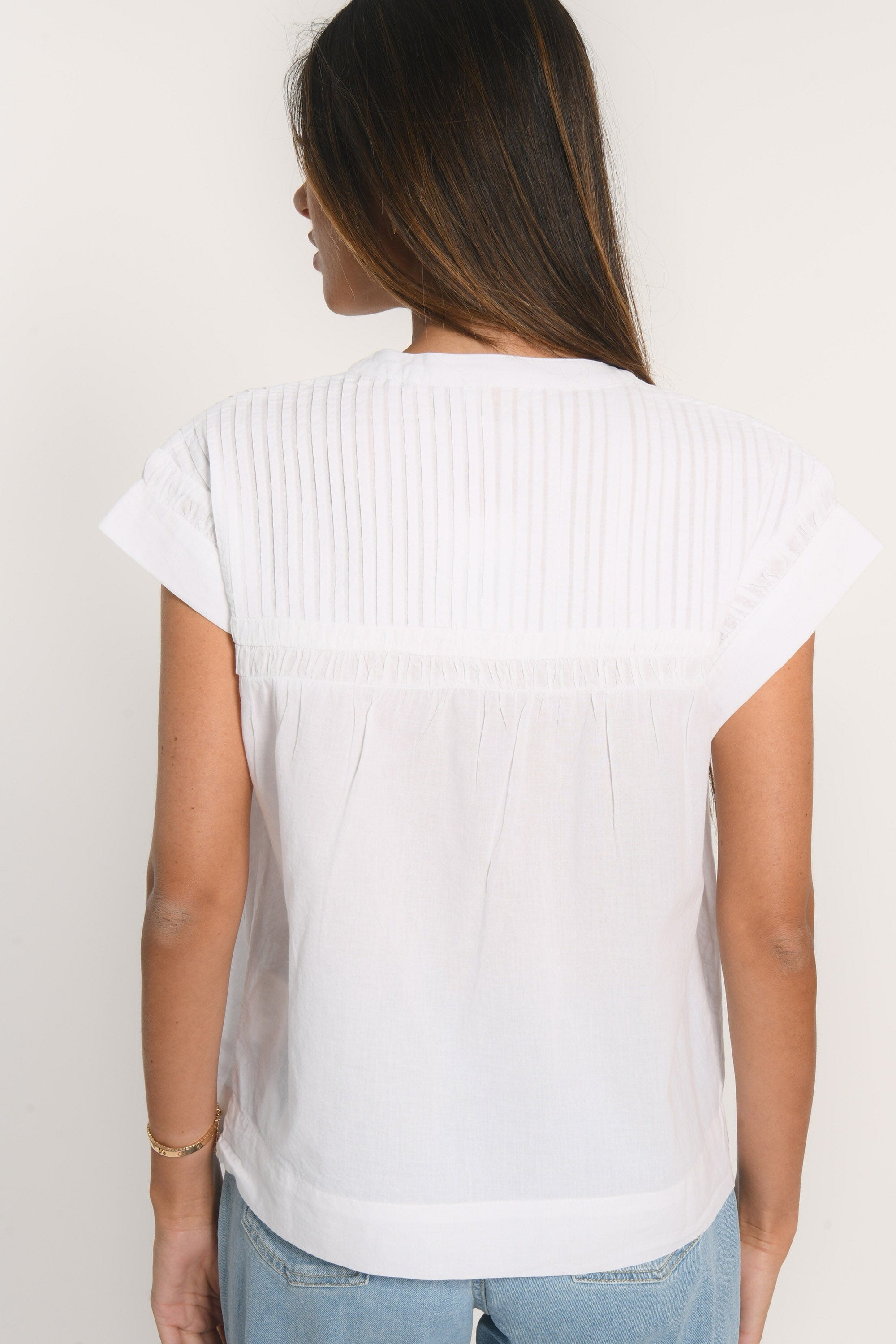 BLOUSE - ARCHIE - BLANC CHEMISIER NEW KOOKAI Mode Kookai
