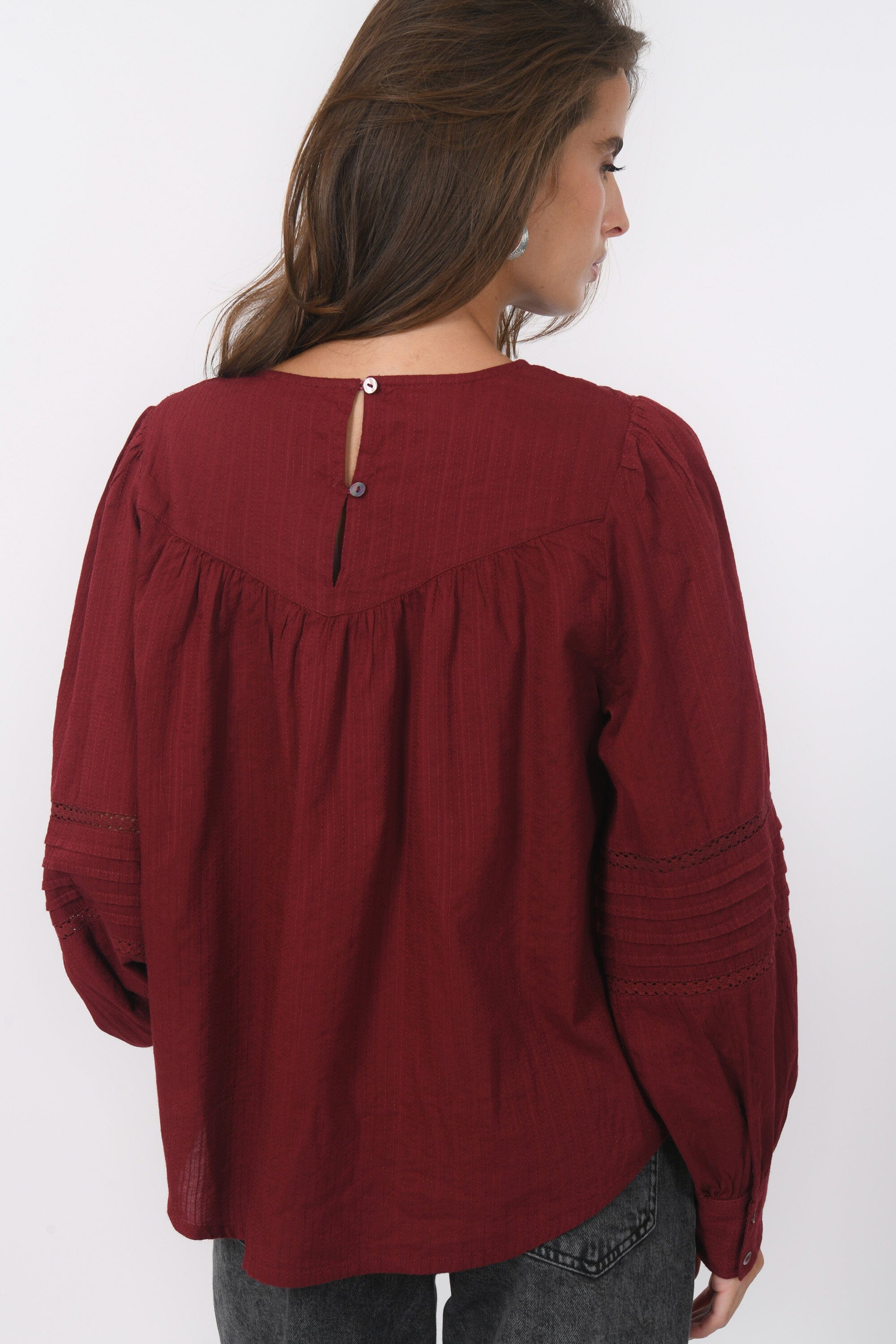 BLOUSE - BAVARIA - CABERNET CHEMISIER NEW KOOKAI Mode Kookai