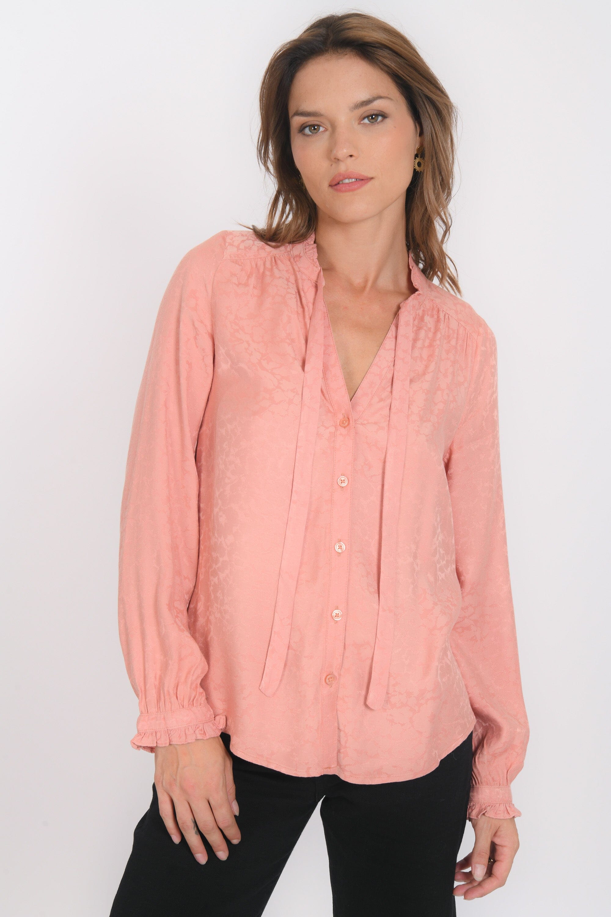 BLOUSE - BICHE - BOIS DE ROSE CHEMISIER NEW KOOKAI Mode Kookai