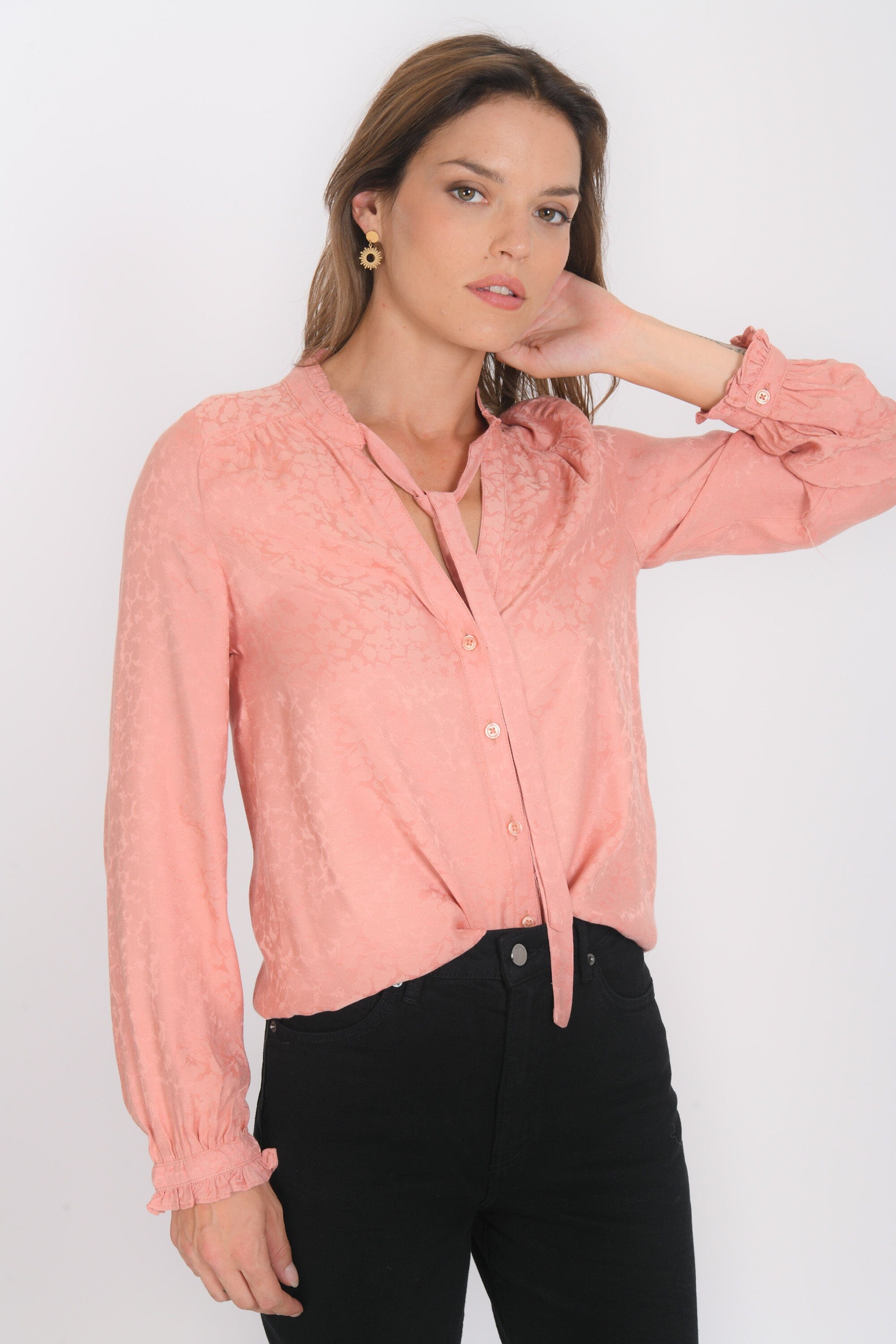 BLOUSE - BICHE - BOIS DE ROSE CHEMISIER NEW KOOKAI Mode Kookai