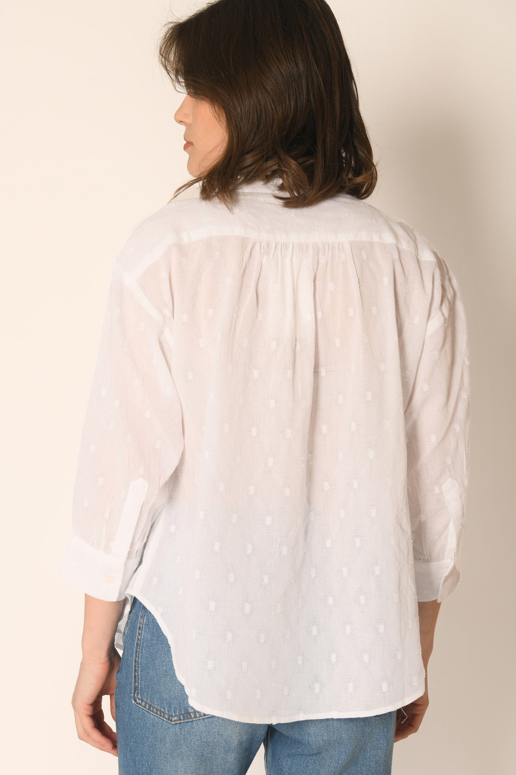 BLOUSE - BLANC - ASSAM CHEMISIER NEW KOOKAI Mode Kookai