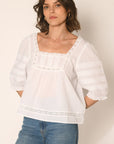 BLOUSE - BLANC - ATLAS CHEMISIER NEW KOOKAI Mode Kookai