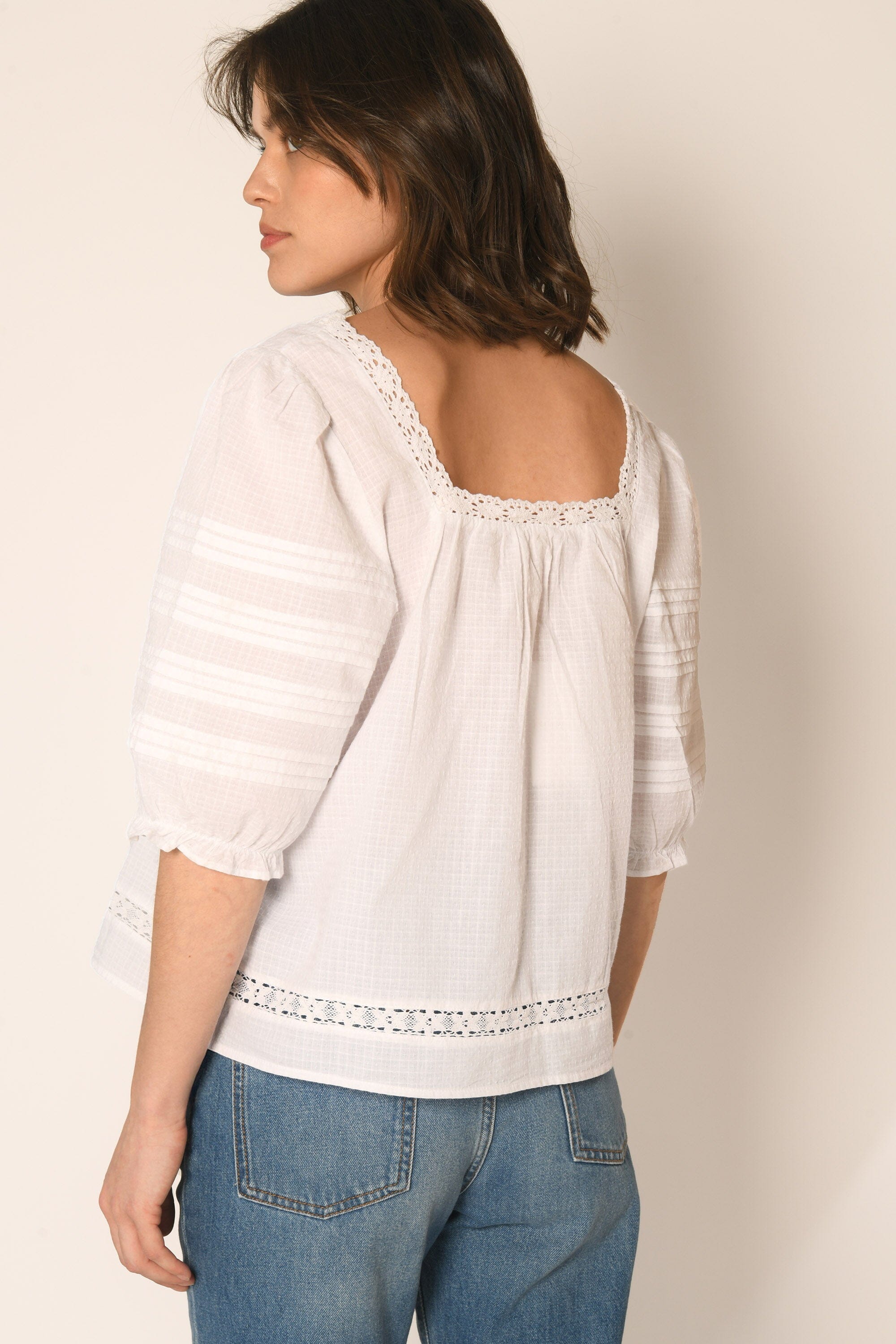 BLOUSE - BLANC - ATLAS CHEMISIER NEW KOOKAI Mode Kookai