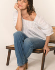 BLOUSE - BLANC - ATLAS CHEMISIER NEW KOOKAI Mode Kookai