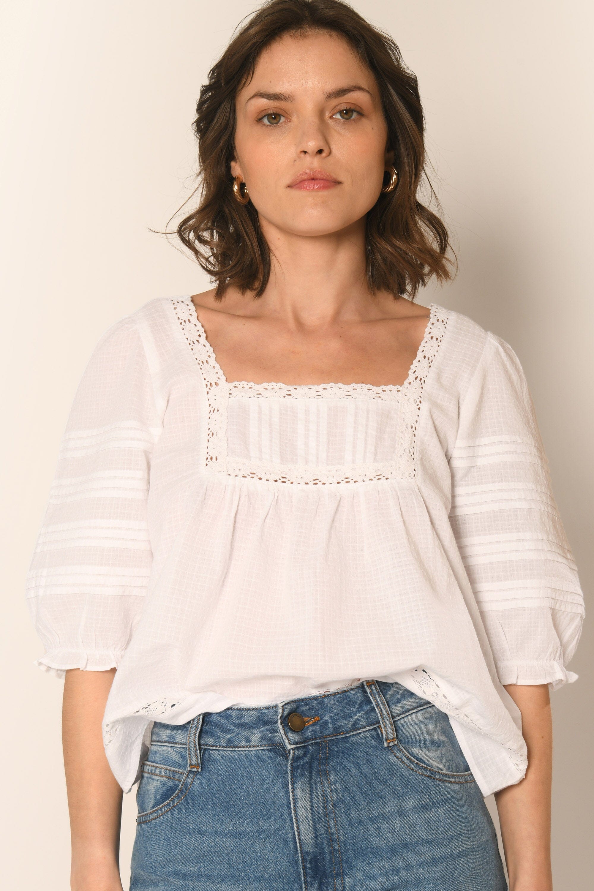 BLOUSE - BLANC - ATLAS CHEMISIER NEW KOOKAI Mode Kookai