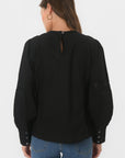 BLOUSE - BOHEME - NOIR CHEMISIER KOOKAI Mode Kookai