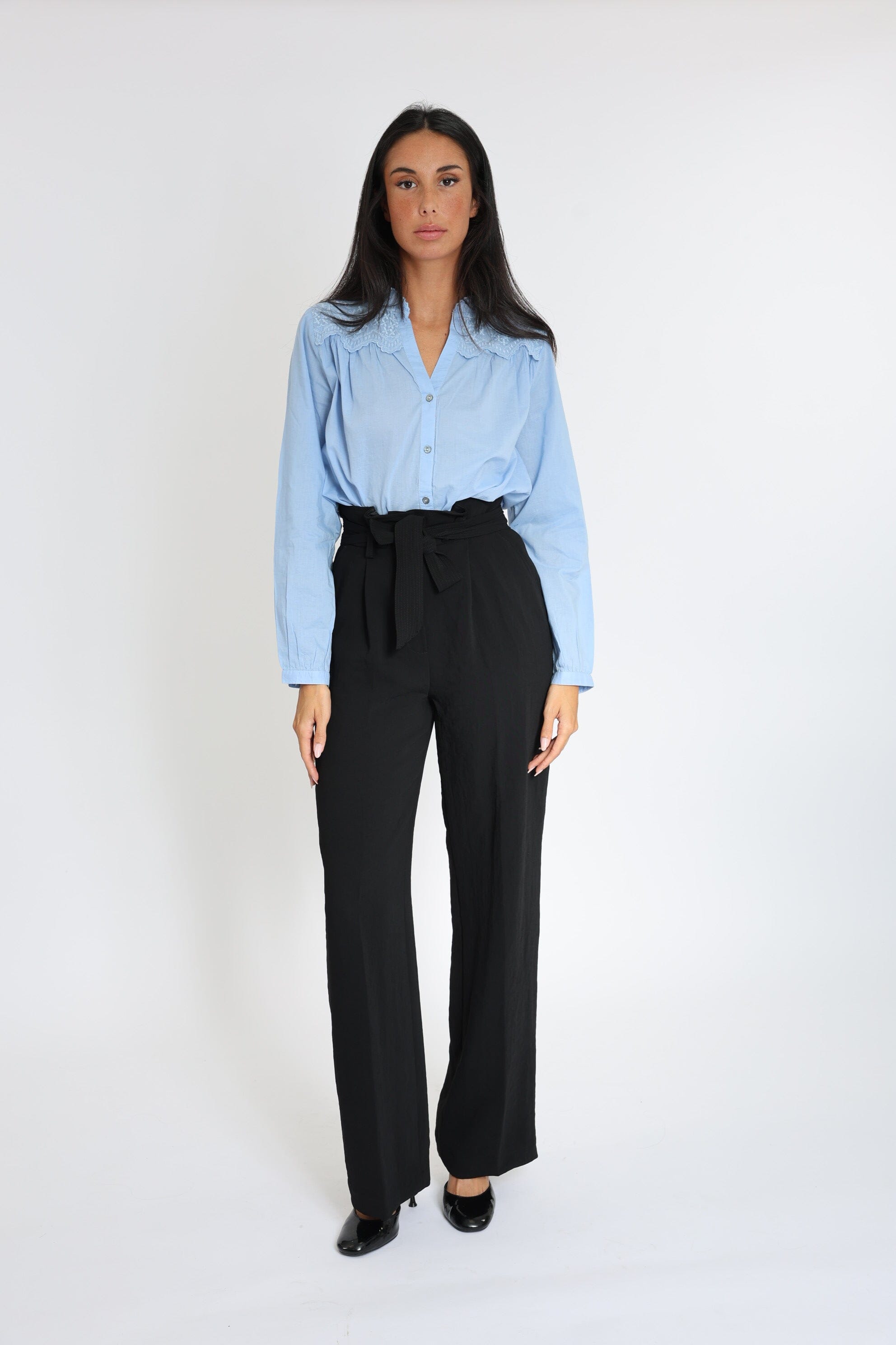 BLOUSE CHEMISE CLEO BLEU CHEMISIER KOOKAI Mode Kookai