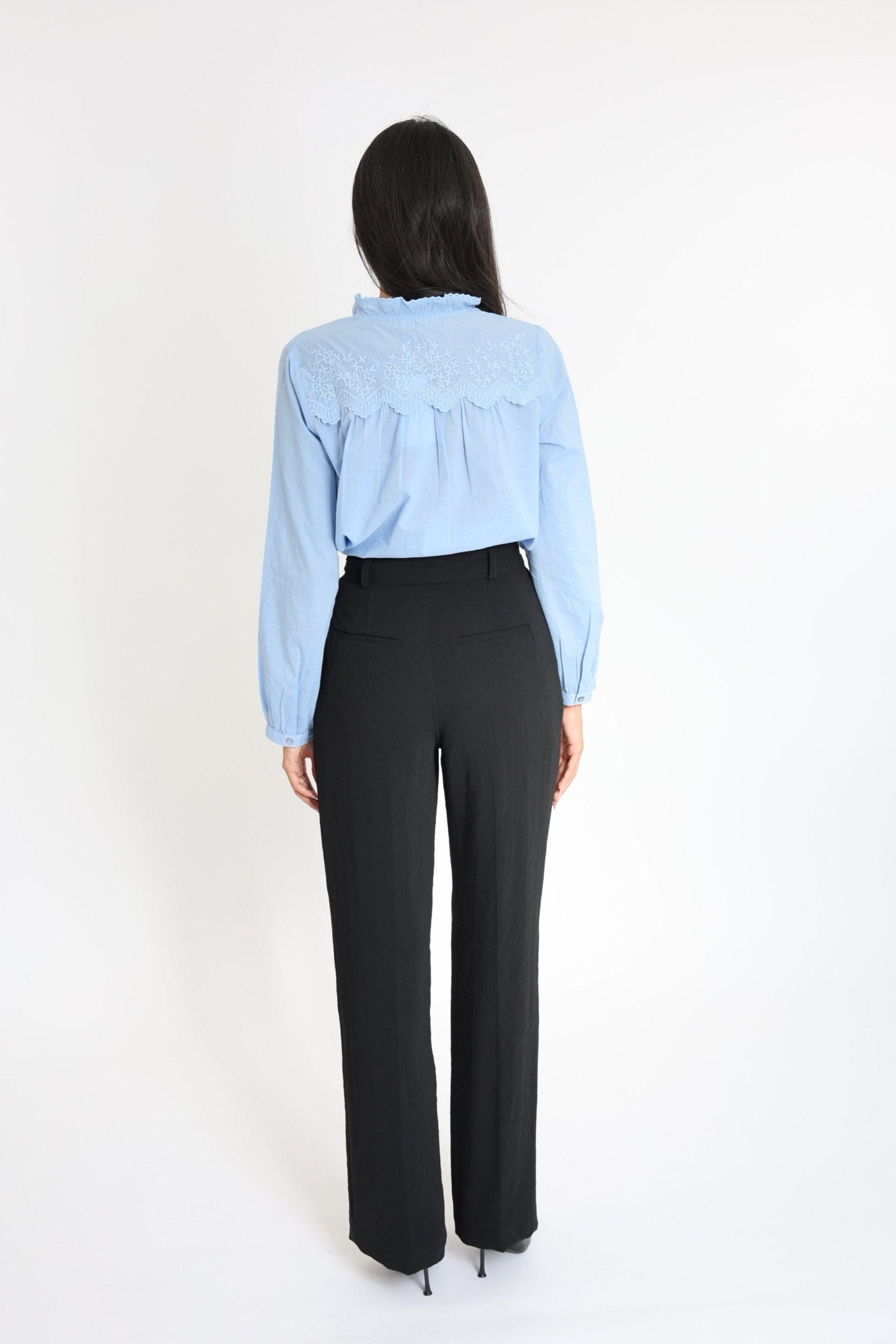 BLOUSE CHEMISE CLEO BLEU CHEMISIER KOOKAI Mode Kookai