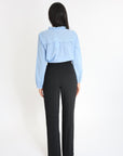 BLOUSE CHEMISE CLEO BLEU CHEMISIER KOOKAI Mode Kookai