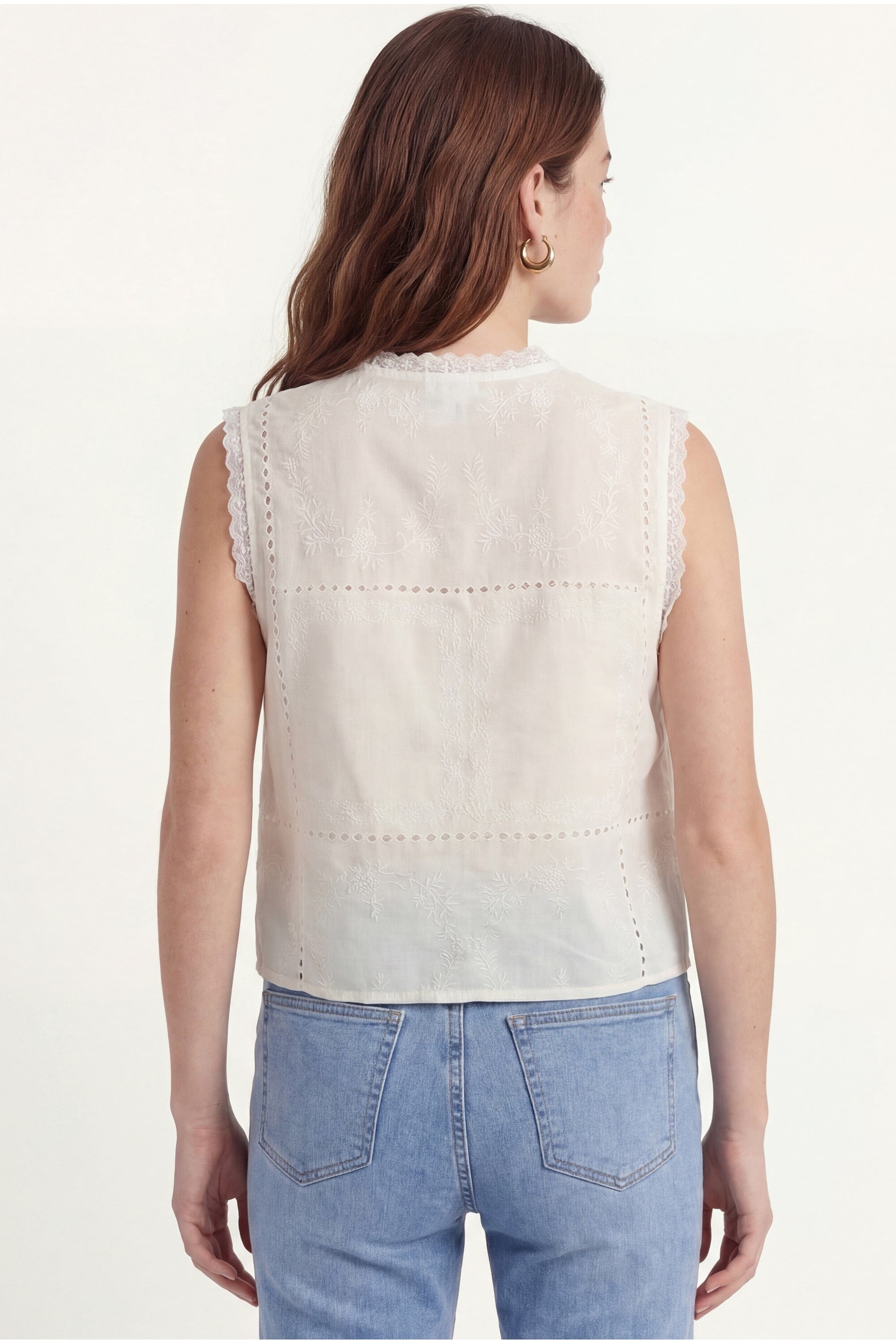 BLOUSE - CRESTA - CREME CHEMISIER NEW KOOKAI Mode Kookai