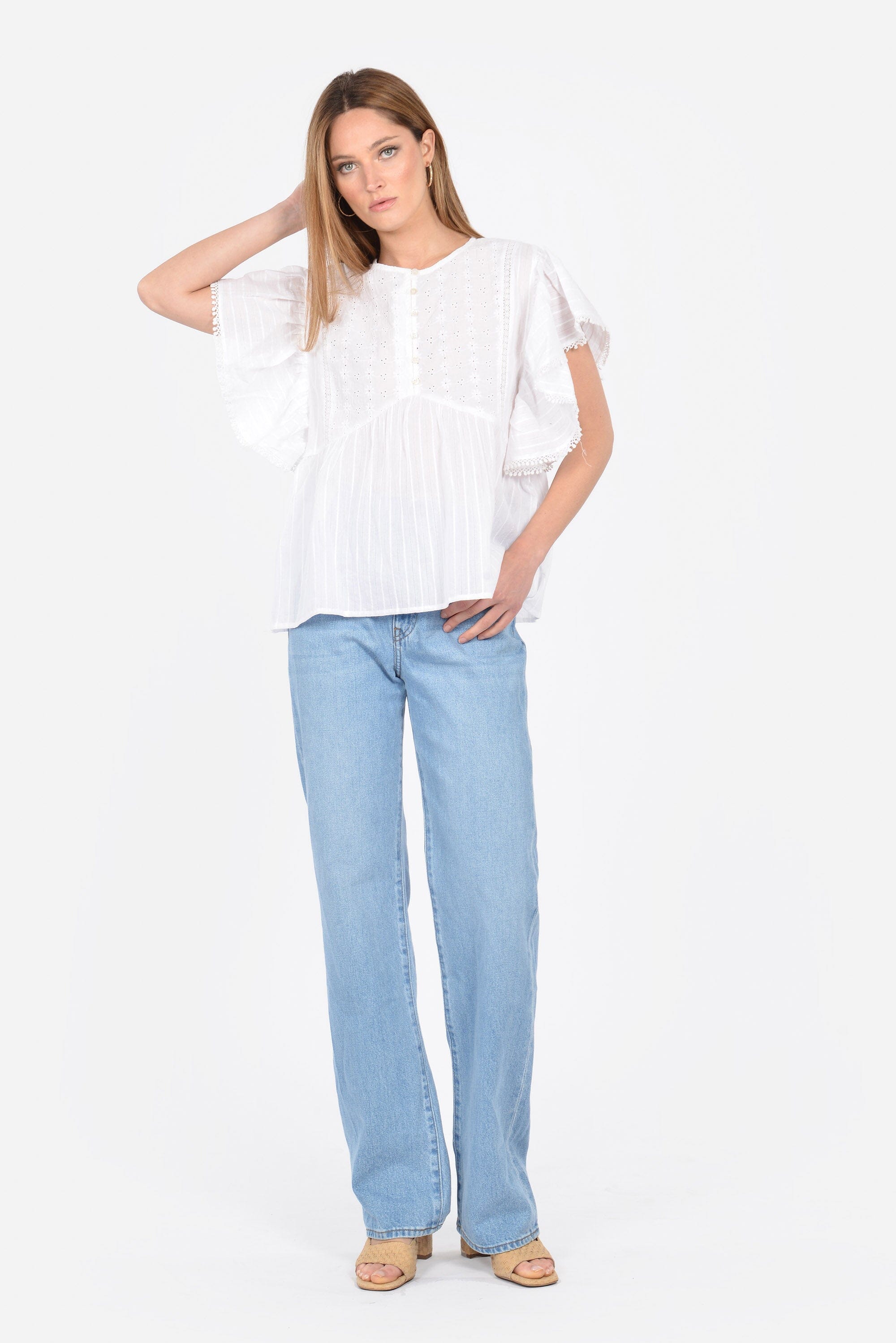 BLOUSE LISA WHITE CHEMISIER KOOKAI Mode Kookai