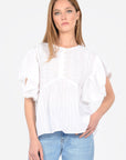 BLOUSE LISA WHITE CHEMISIER KOOKAI Mode Kookai